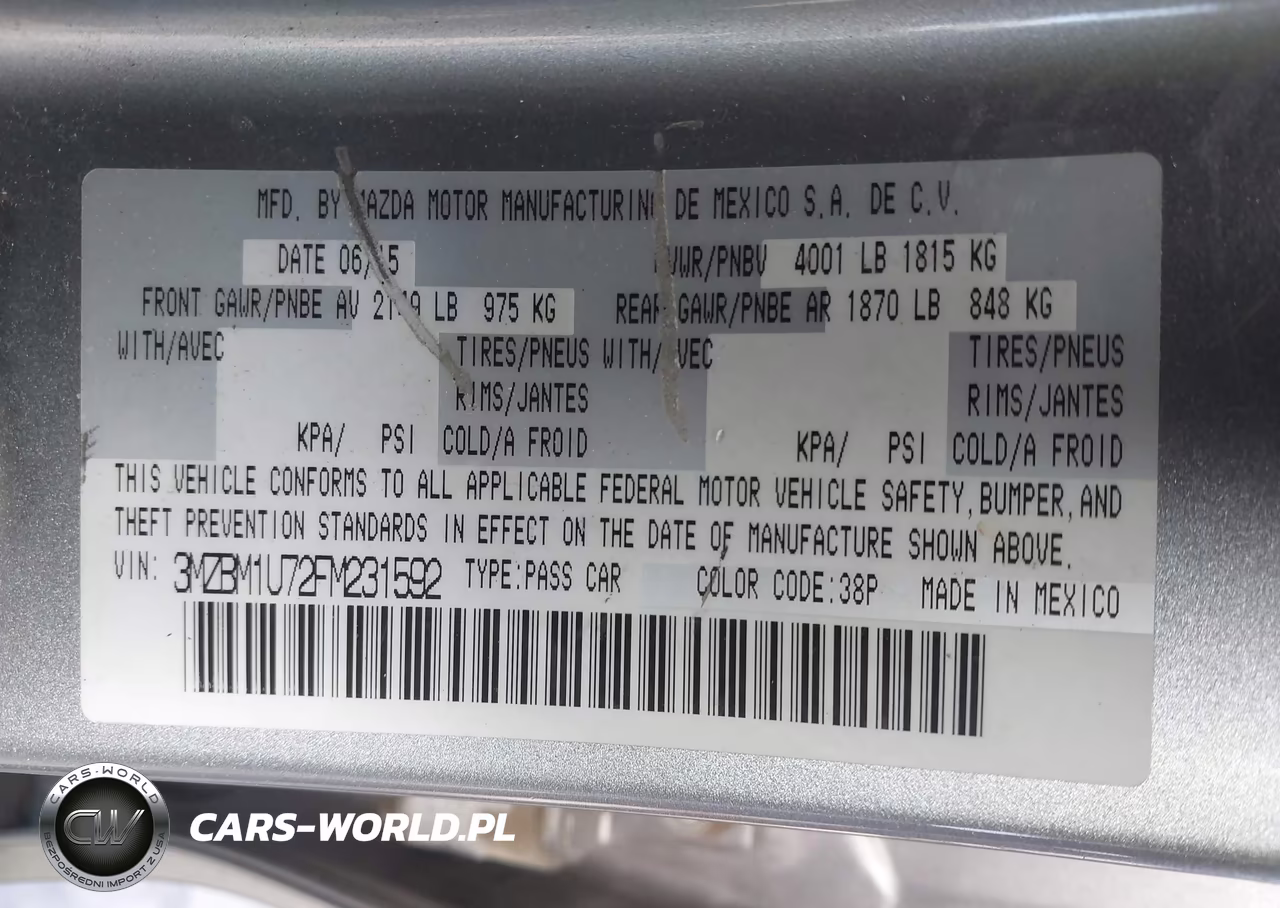 2015 Mazda Mazda3 I Sport VIN:3MZBM1U72FM231592 - 9