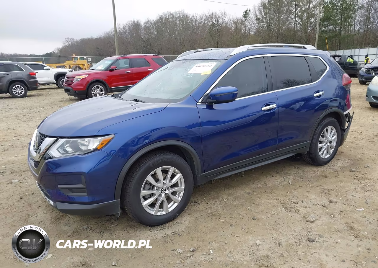 2019 Nissan Rogue Sv VIN:KNMAT2MT3KP555157 - 2