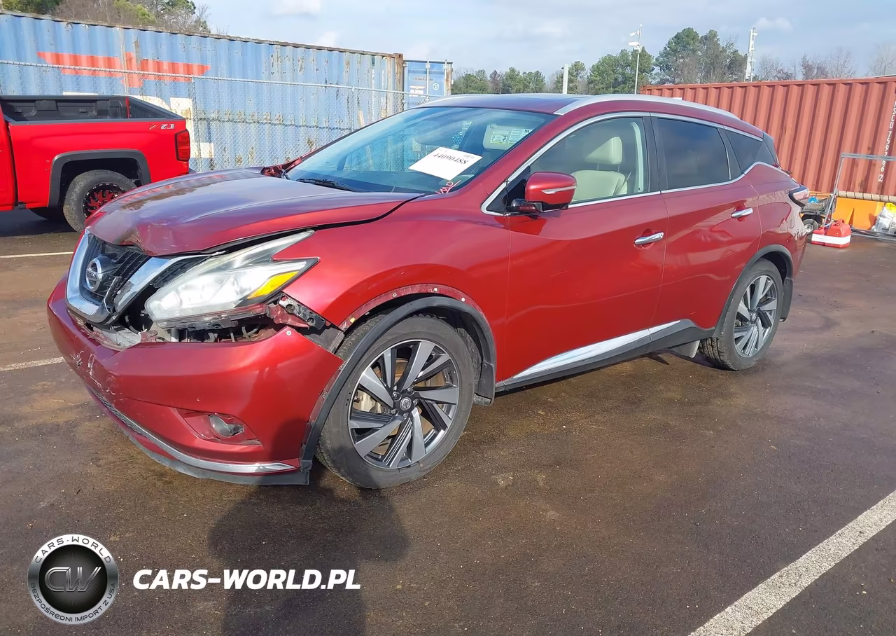 2015 Nissan Murano Platinum VIN:5N1AZ2MG7FN214777 - 2