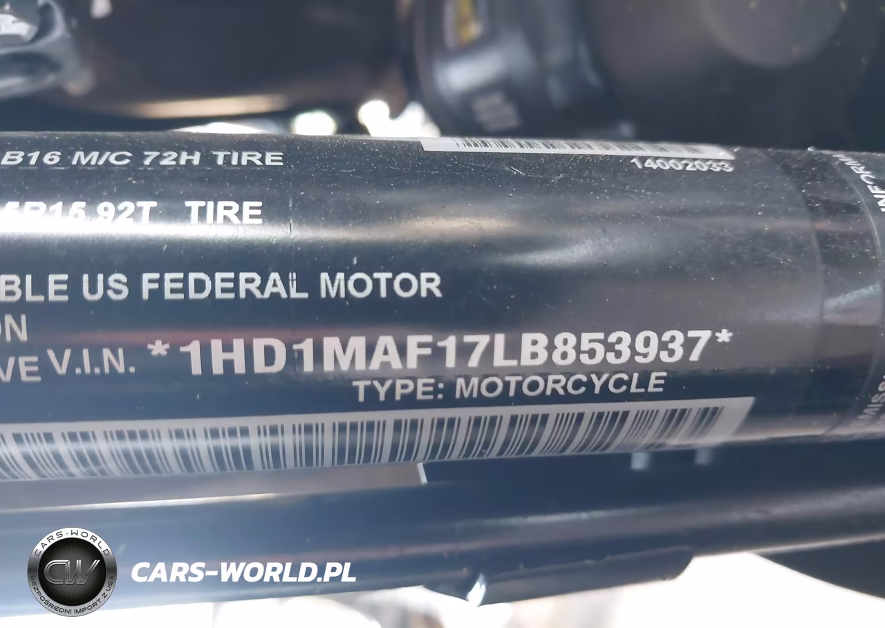 2020 Harley-Davidson Flhtcutg VIN:1HD1MAF17LB853937 - 10