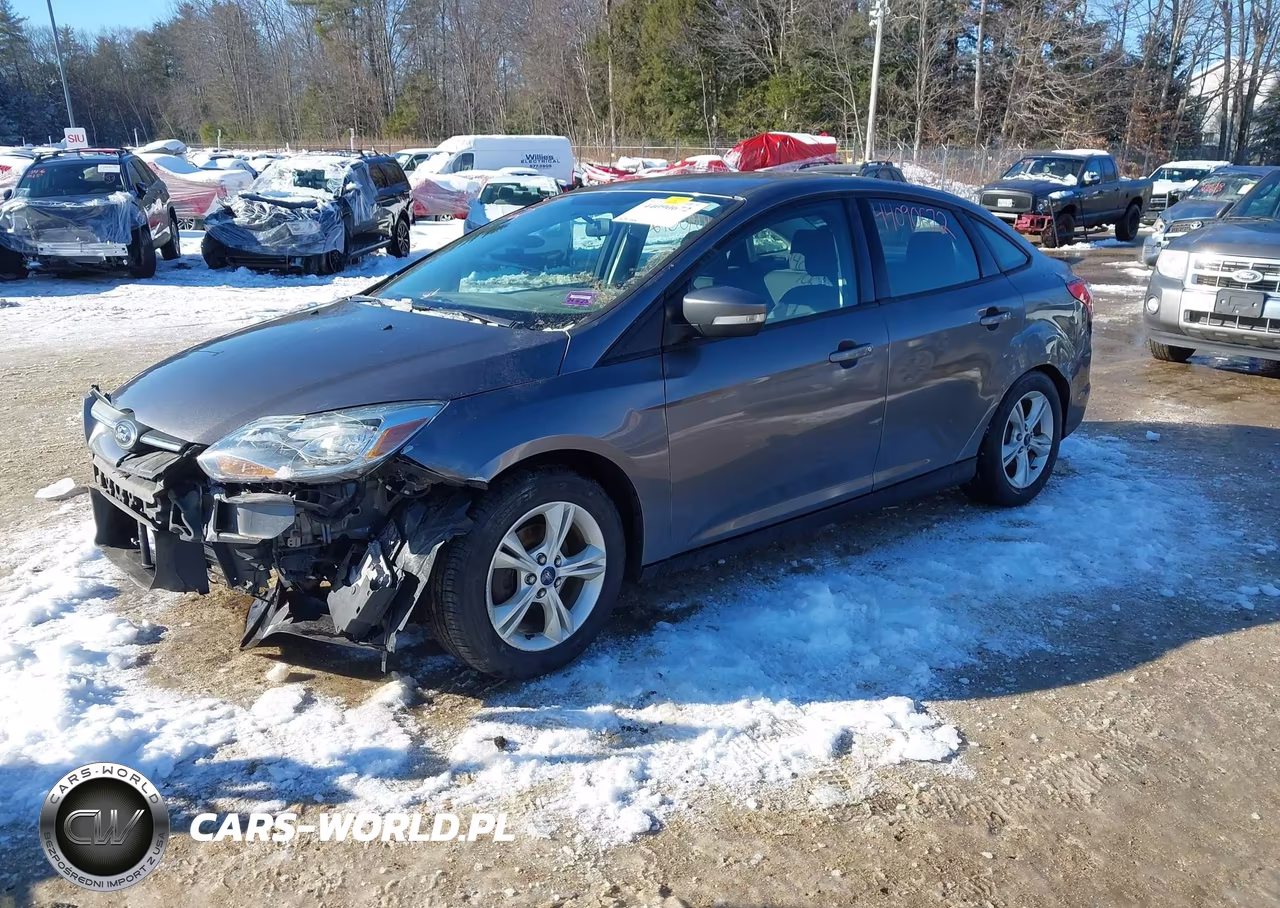 2014 Ford Focus Se VIN:1FADP3F21EL434592 - 2