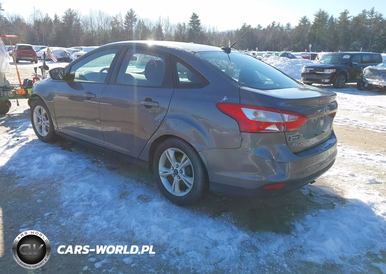 2014 Ford Focus Se VIN:1FADP3F21EL434592 - 3