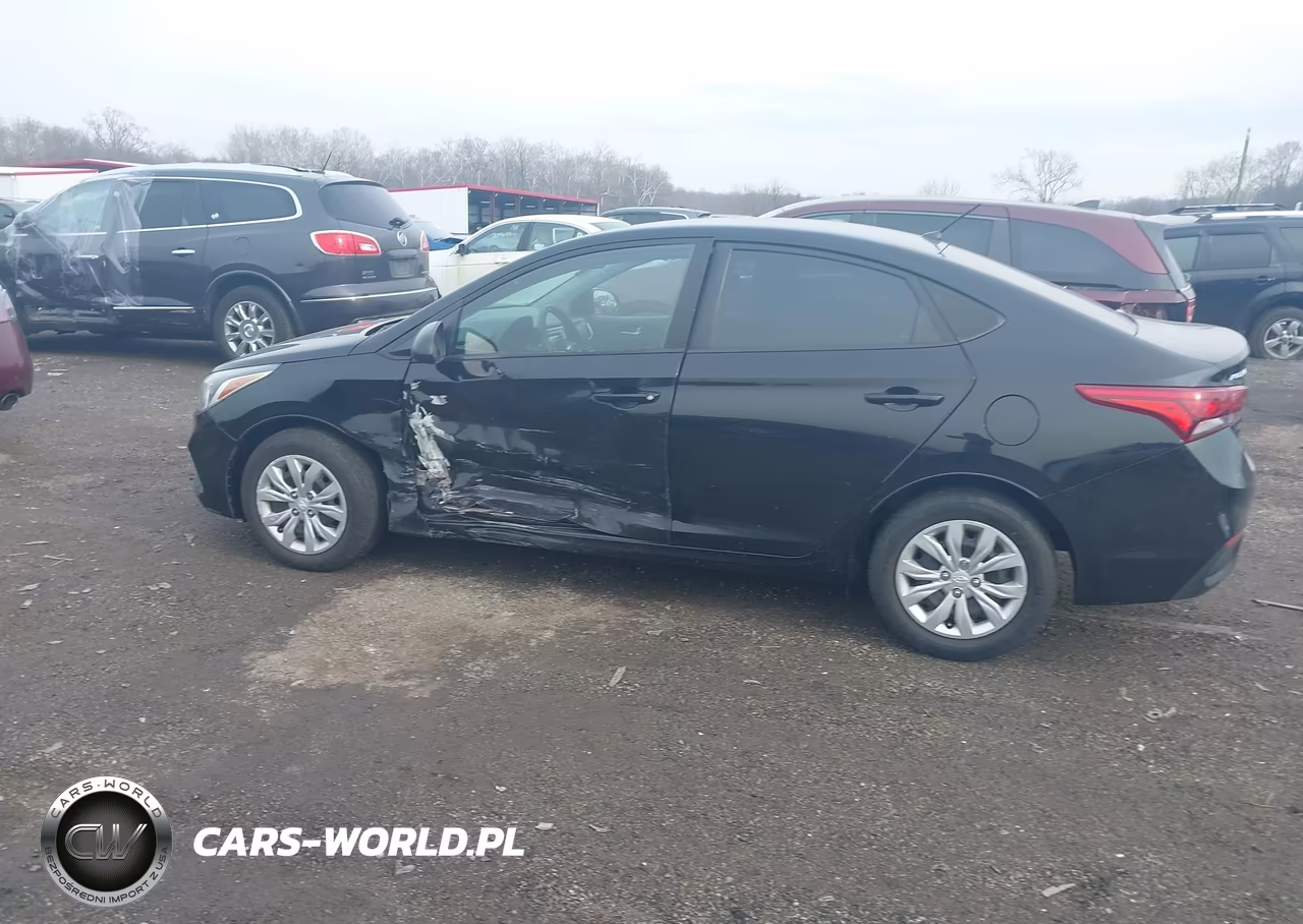 2022 Hyundai Accent Se VIN:3KPC24A60NE171993 - 14
