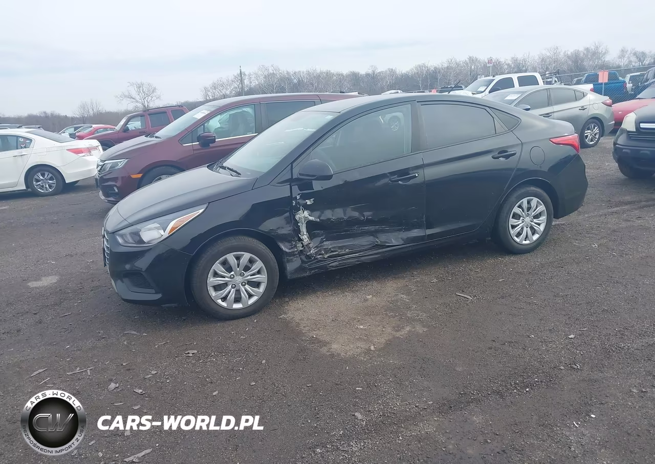 2022 Hyundai Accent Se VIN:3KPC24A60NE171993 - 2