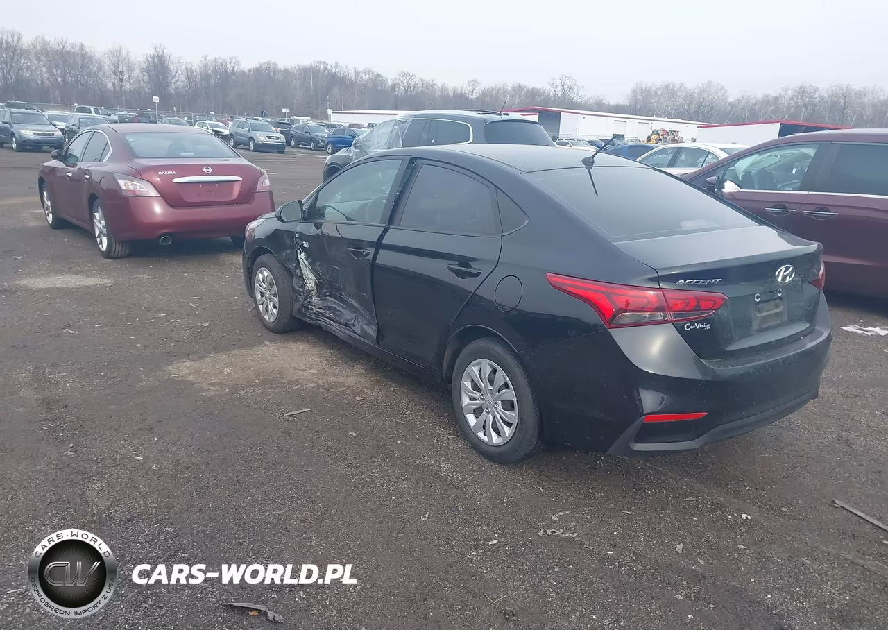 2022 Hyundai Accent Se VIN:3KPC24A60NE171993 - 3