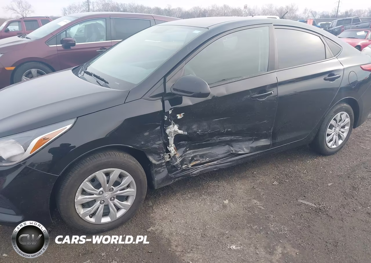 2022 Hyundai Accent Se VIN:3KPC24A60NE171993 - 6