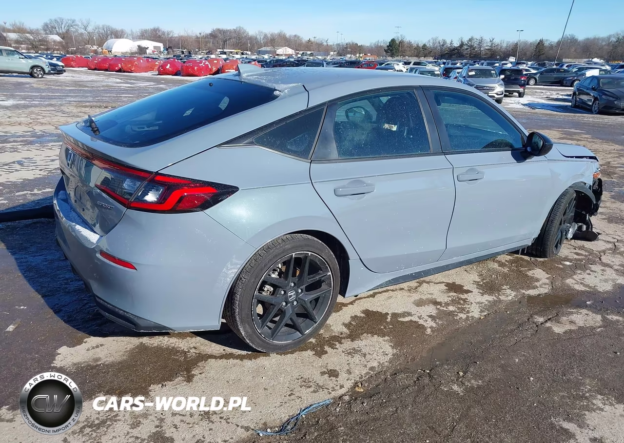 2024 Honda Civic Sport VIN:19XFL2H86RE016876 - 4