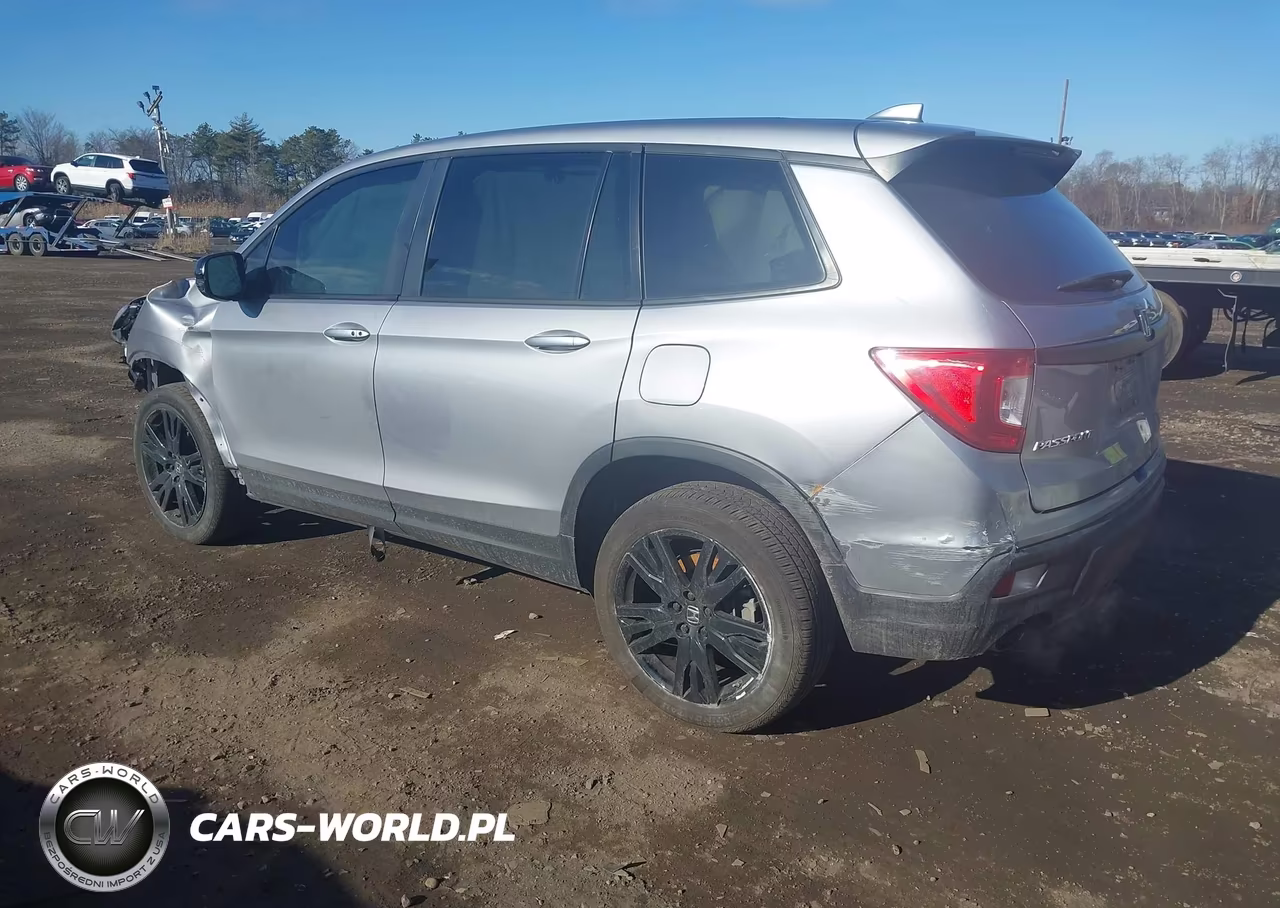 2021 Honda Passport Awd Sport VIN:5FNYF8H20MB039782 - 3