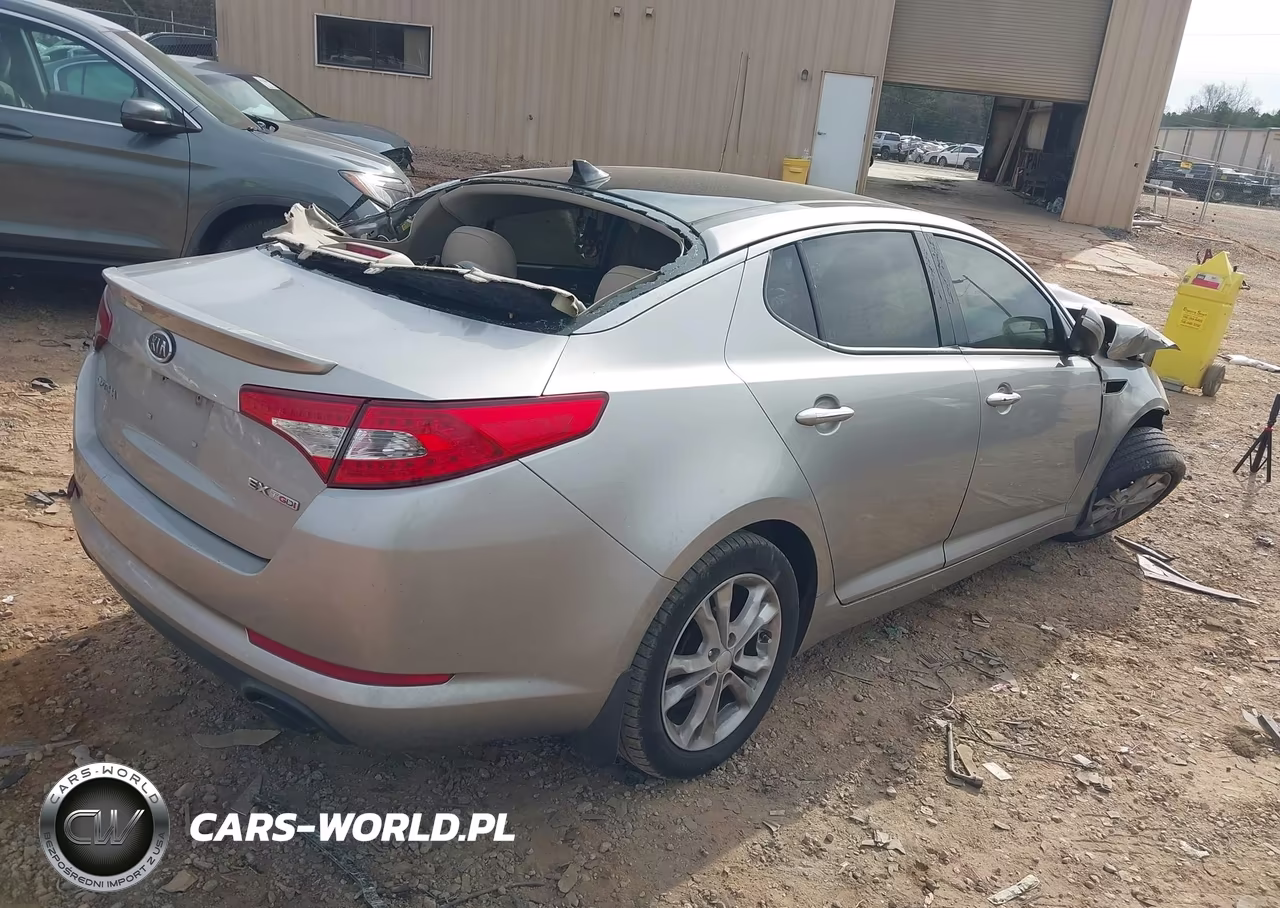 2012 Kia Optima Ex Turbo VIN:5XXGN4A68CG055101 - 4