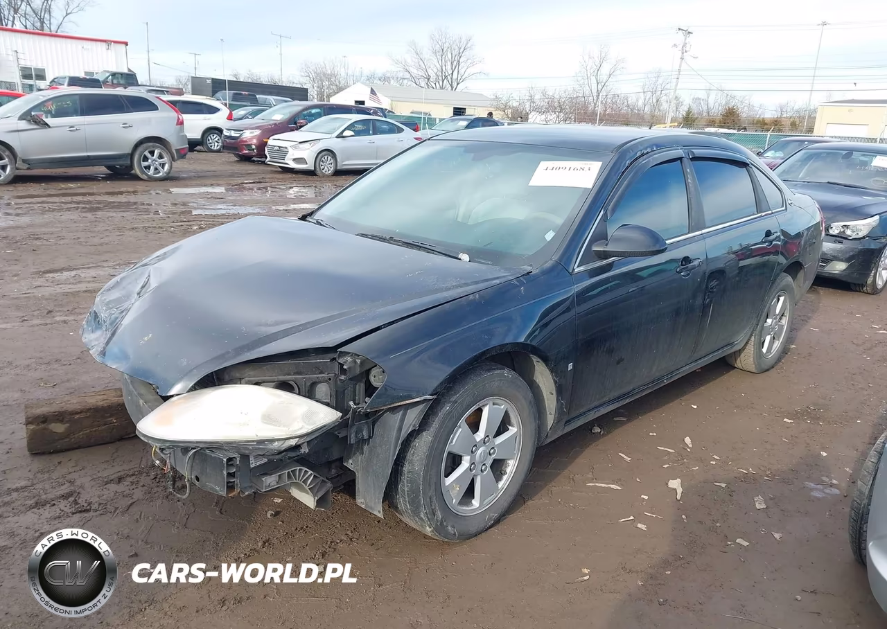 2008 Chevrolet Impala Lt VIN:2G1WT58K981245506 - 2