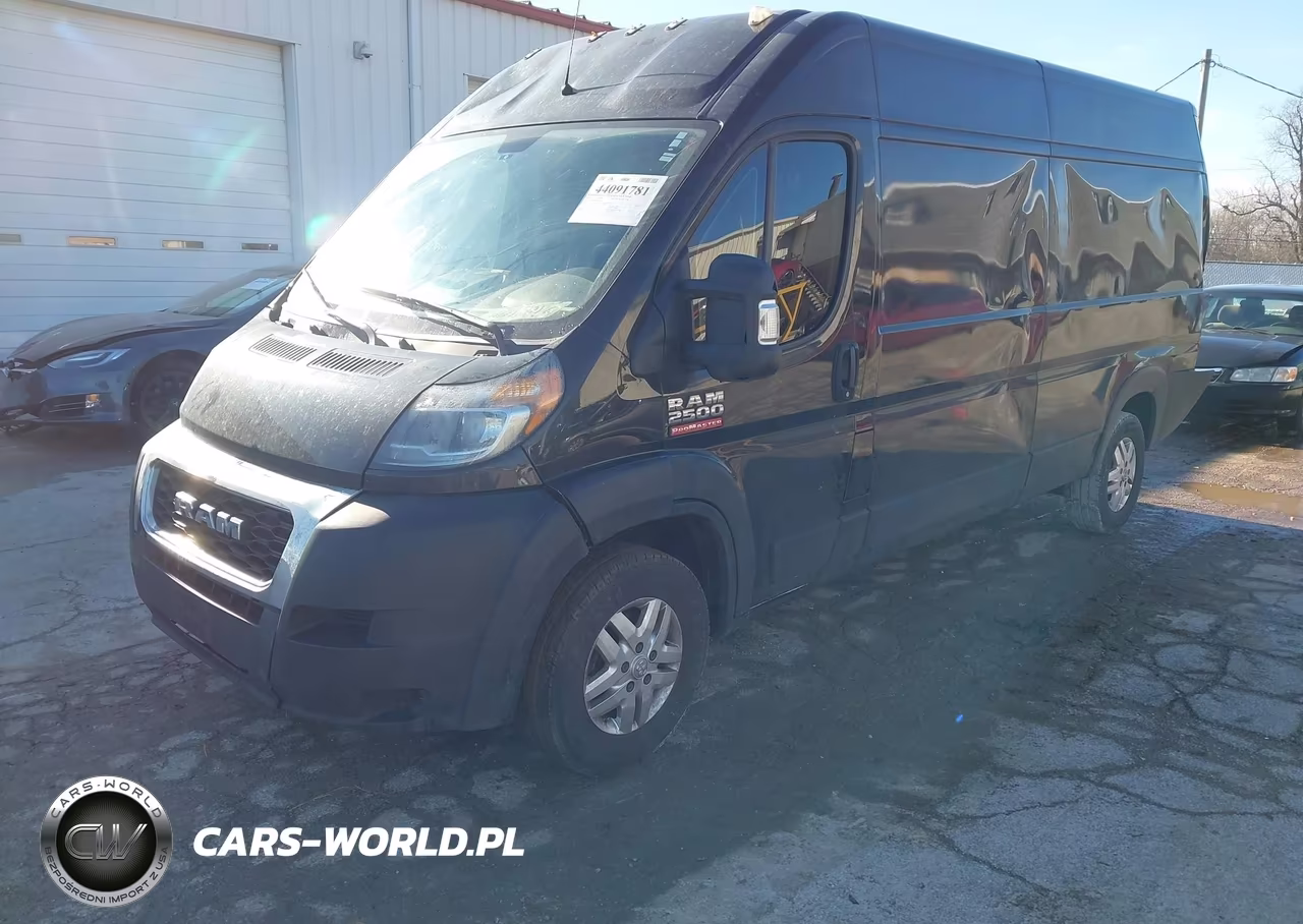 2021 Ram Promaster 2500 High Roof 159 Wb VIN:3C6LRVDG3ME538235 - 2
