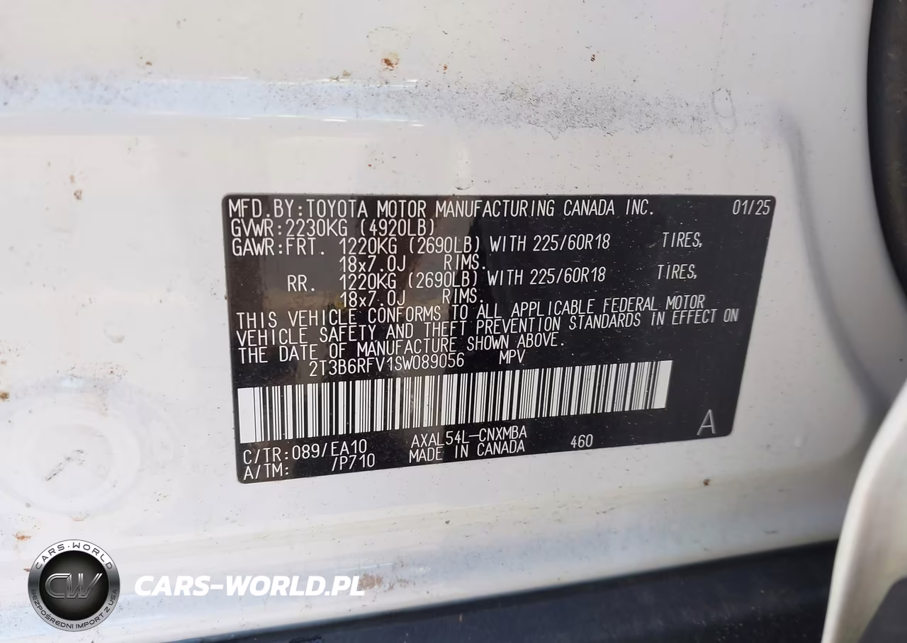 2025 Toyota Rav4 Hybrid Xle Premium VIN:2T3B6RFV1SW089056 - 9
