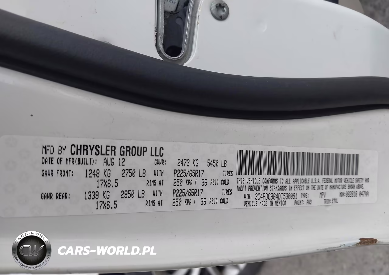 2013 Dodge Journey Sxt VIN:3C4PDCBG4DT530091 - 9