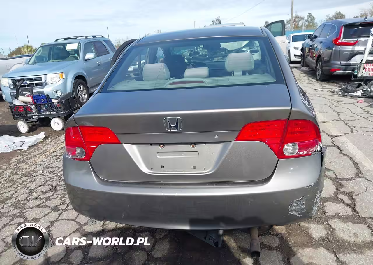 2008 Honda Civic Lx VIN:2HGFA16518H345501 - 16