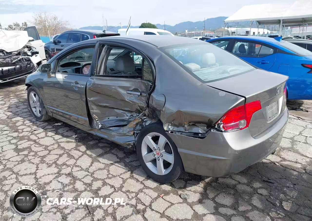 2008 Honda Civic Lx VIN:2HGFA16518H345501 - 3