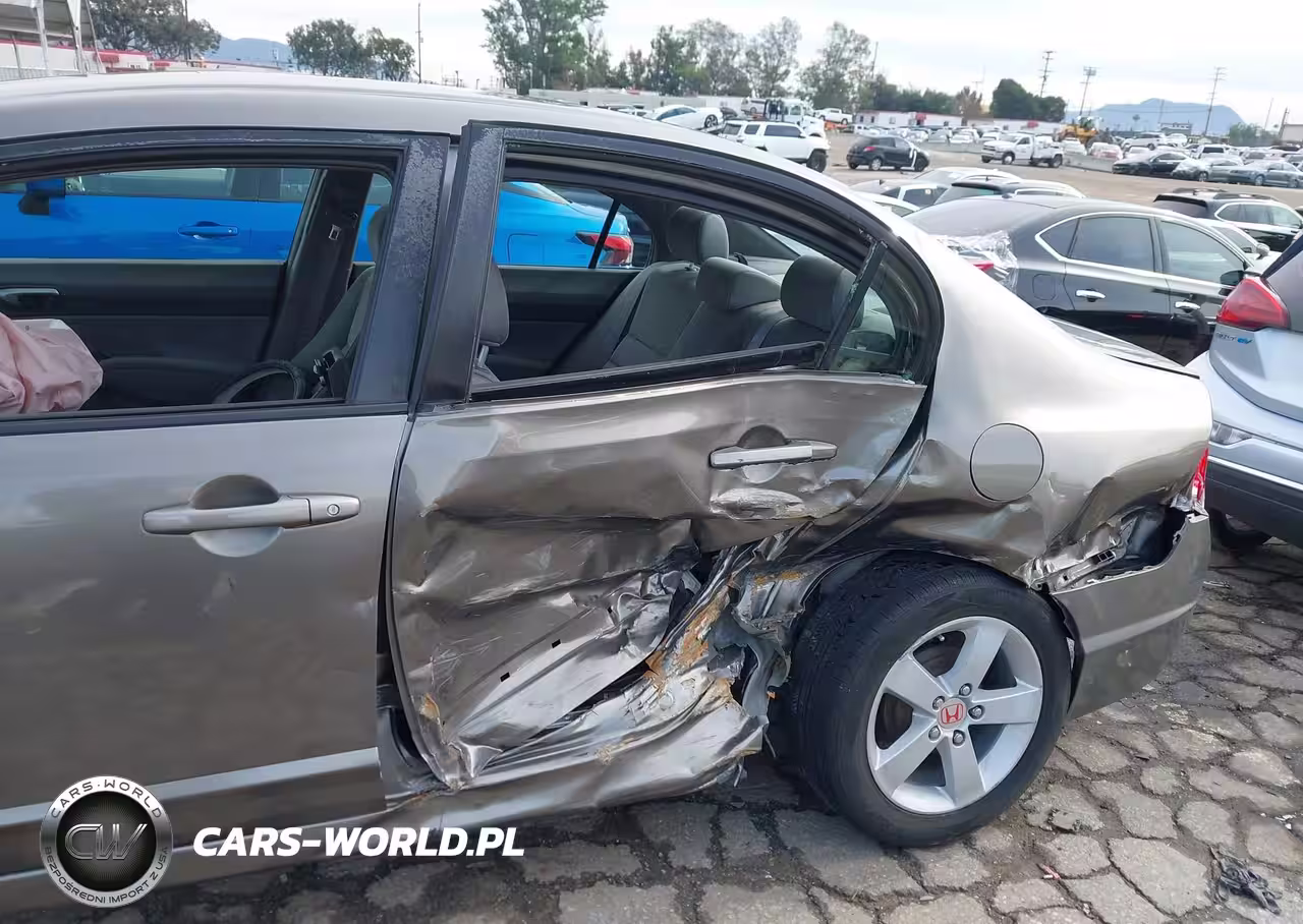 2008 Honda Civic Lx VIN:2HGFA16518H345501 - 6