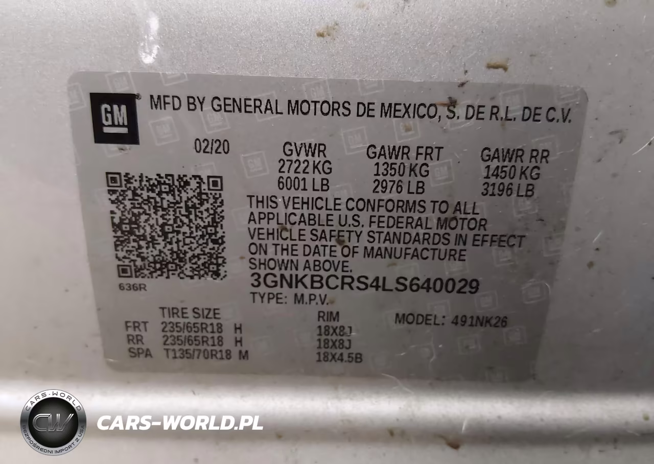 2020 Chevrolet Blazer Fwd 2Lt VIN:3GNKBCRS4LS640029 - 9