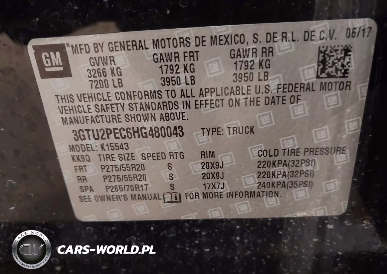 2017 GMC Sierra 1500 Denali VIN:3GTU2PEC6HG480043 - 9