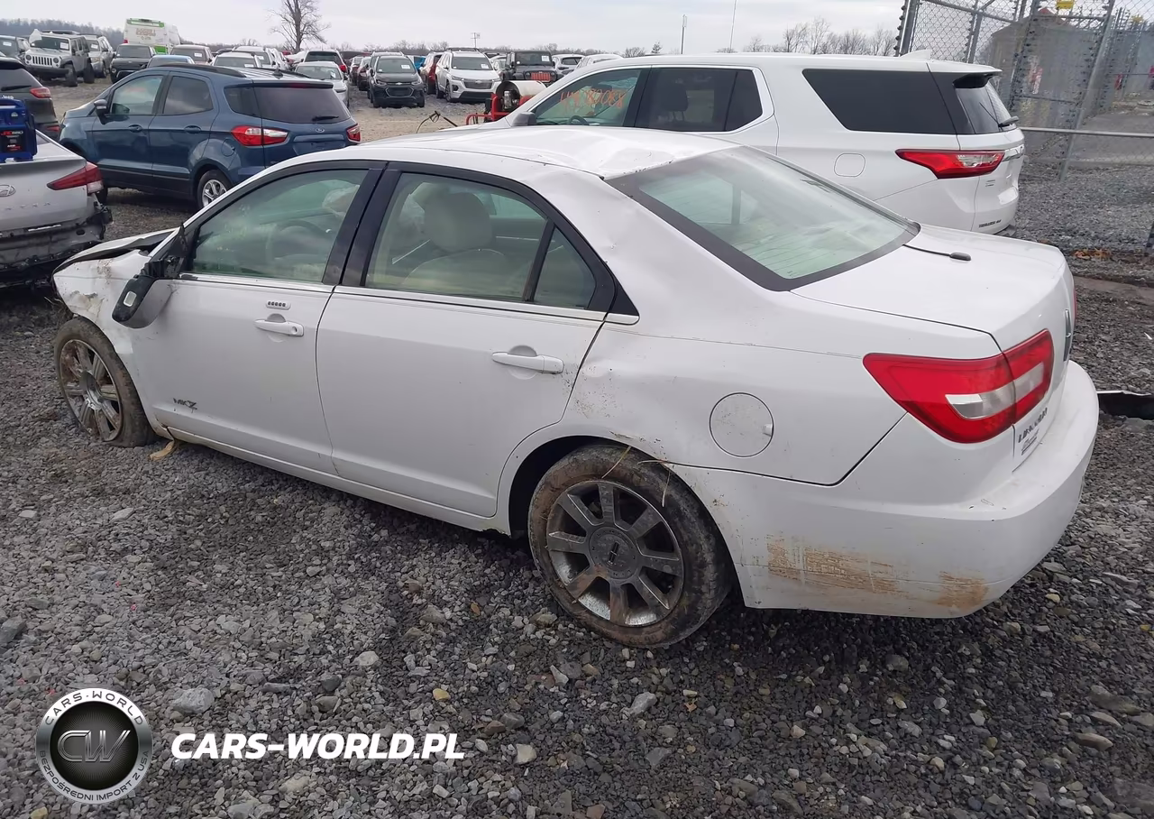 2007 Lincoln Mkz VIN:3LNHM28T87R616567 - 3