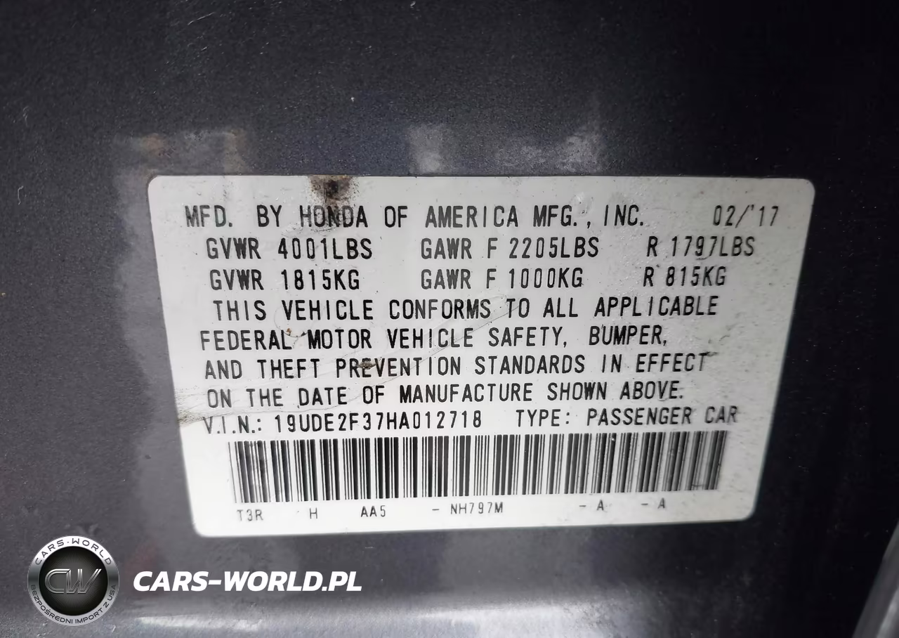2017 Acura Ilx Acurawatch Plus Package VIN:19UDE2F37HA012718 - 9