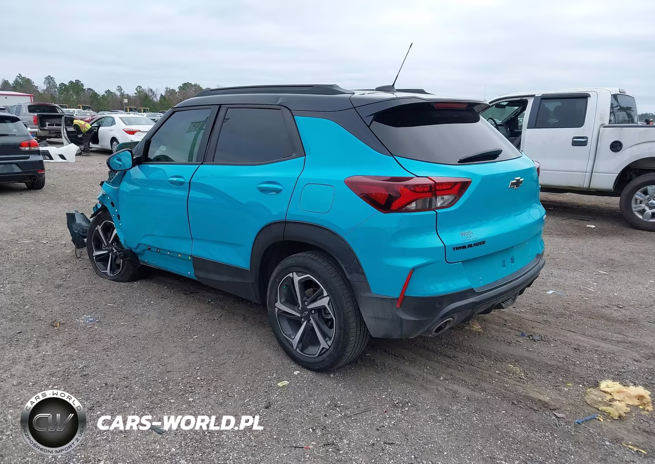 2021 Chevrolet Trailblazer Fwd Rs VIN:KL79MTSL7MB042161 - 3