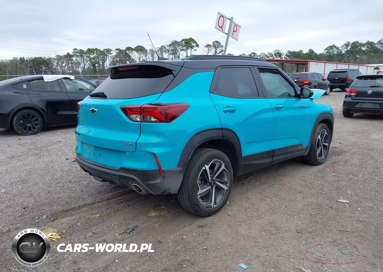 2021 Chevrolet Trailblazer Fwd Rs VIN:KL79MTSL7MB042161 - 4