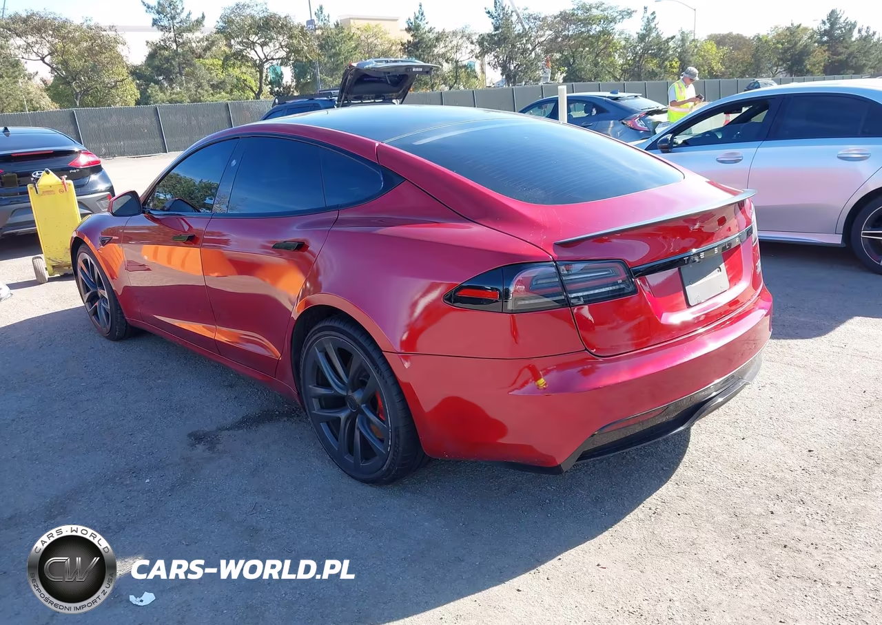 2023 Tesla Model S Plaid Tri Motor All-Wheel Drive VIN:5YJSA1E6XPF525264 - 3