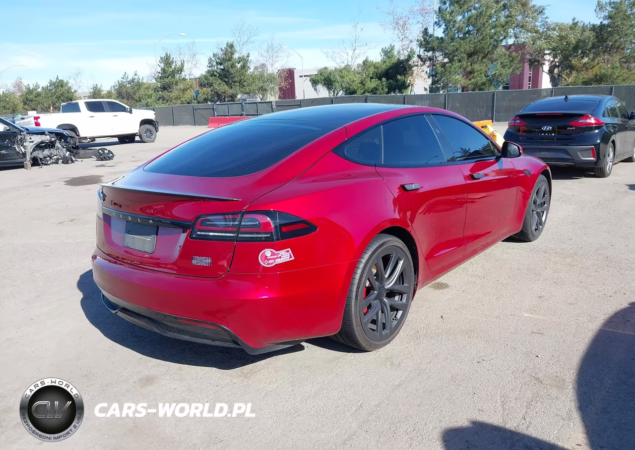 2023 Tesla Model S Plaid Tri Motor All-Wheel Drive VIN:5YJSA1E6XPF525264 - 4