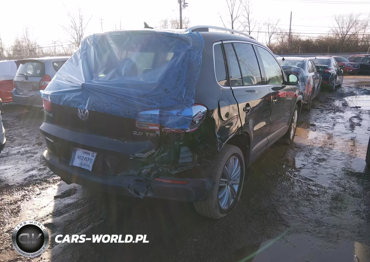 2012 Volkswagen Tiguan Se VIN:WVGAV7AX9CW537473 - 4
