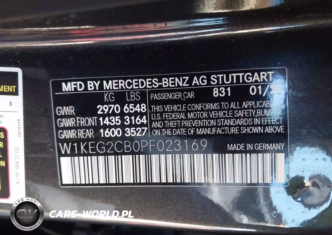 2023 Mercedes-Benz Eqe 500 4Matic+ VIN:W1KEG2CB0PF023169 - 9