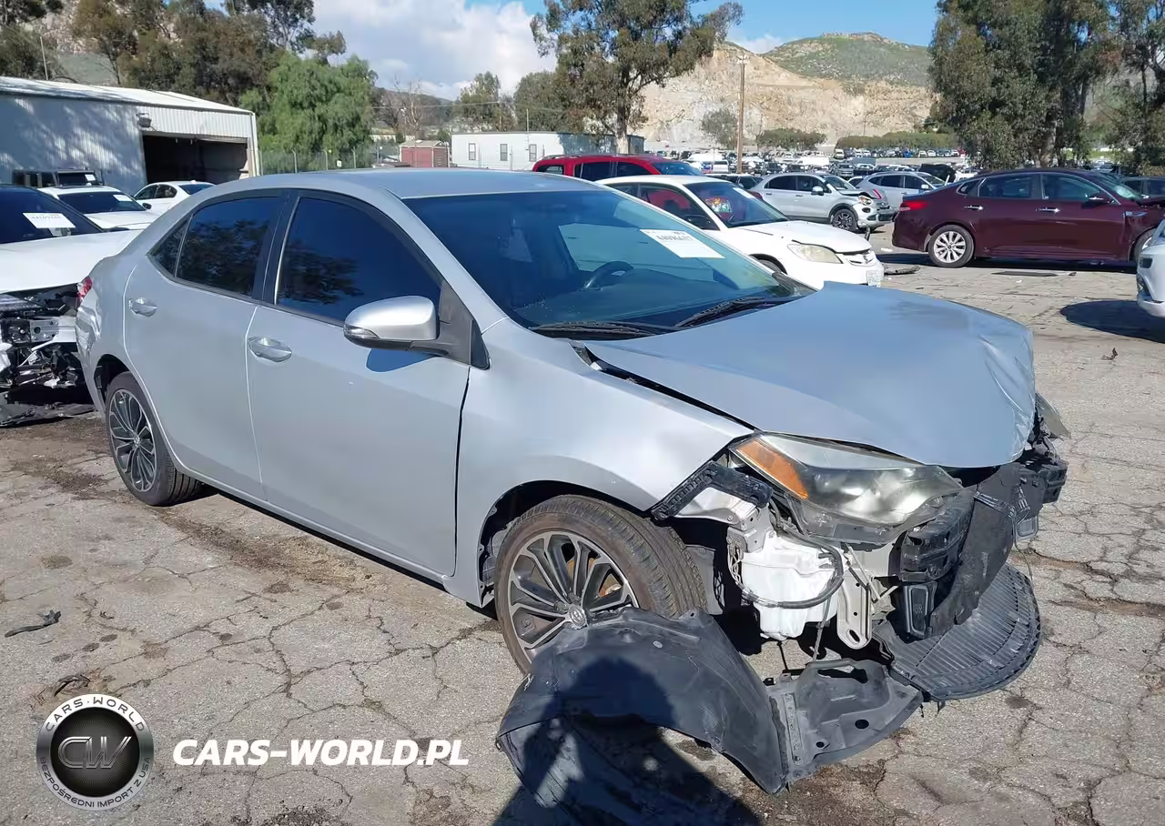 2015 Toyota Corolla S Plus