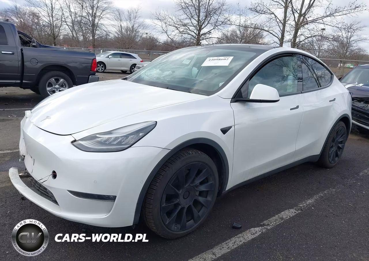 2021 Tesla Model Y Long Range Dual Motor All-Wheel Drive VIN:5YJYGDEE7MF199436 - 2