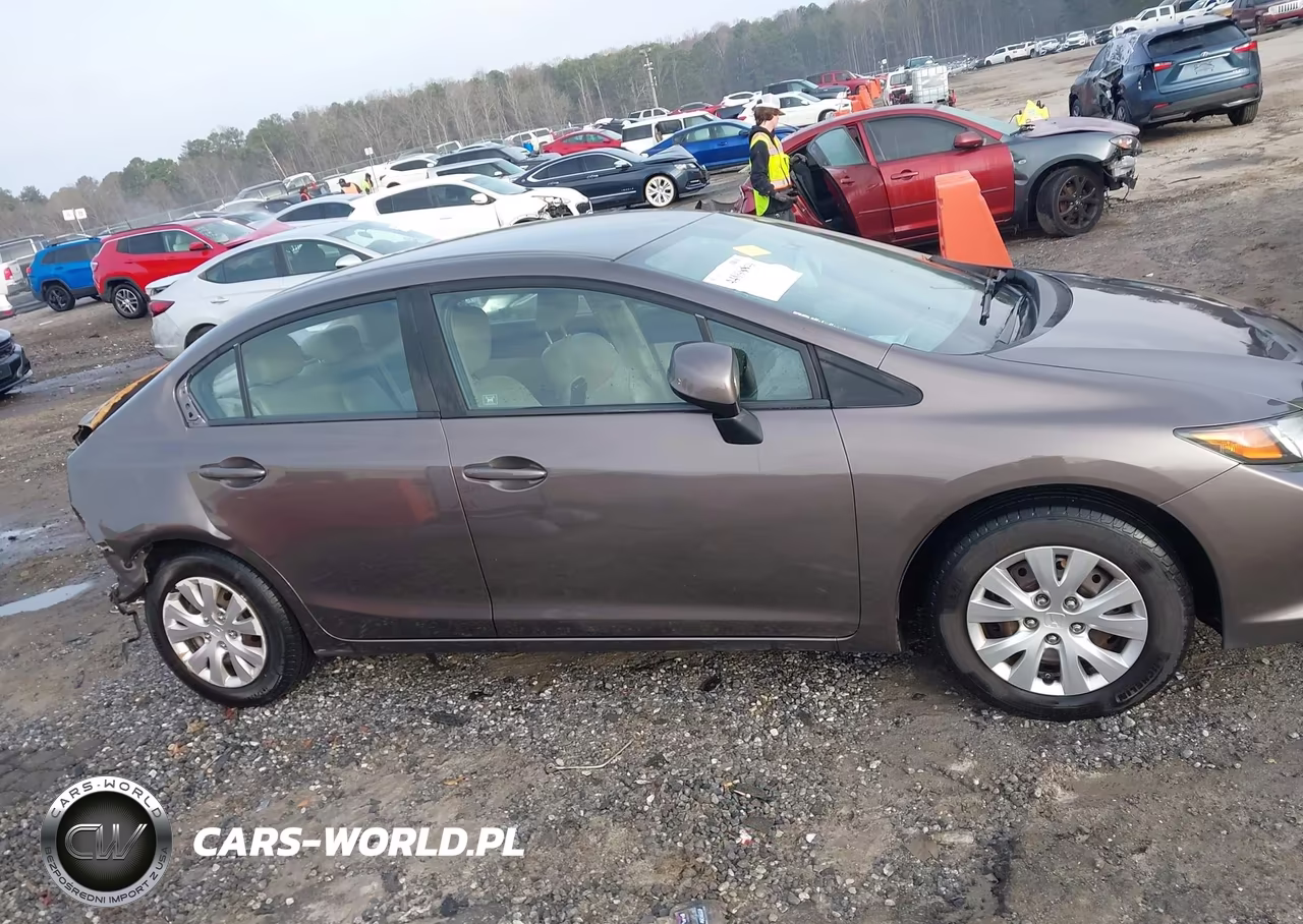 2012 Honda Civic Lx VIN:19XFB2F55CE068289 - 13