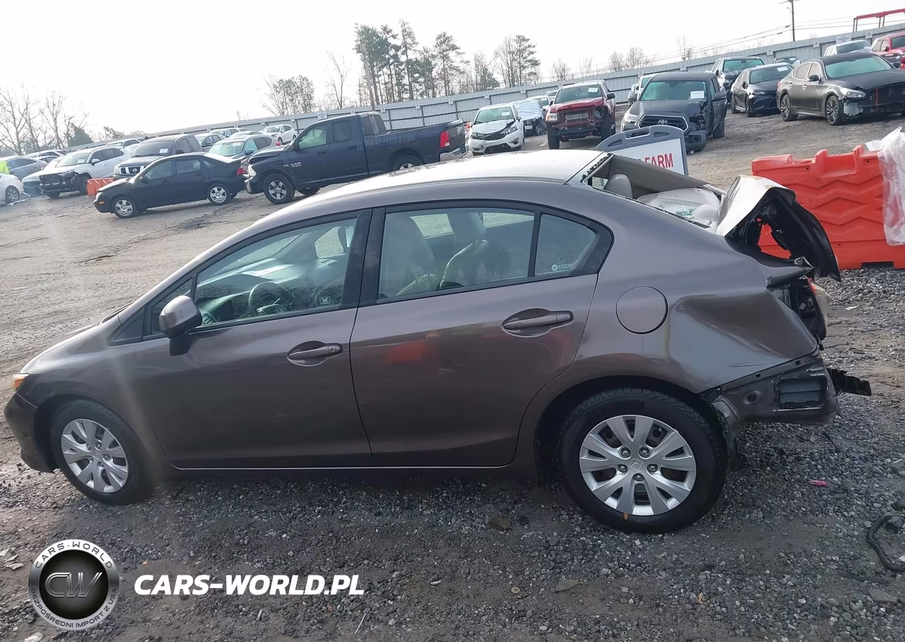 2012 Honda Civic Lx VIN:19XFB2F55CE068289 - 14