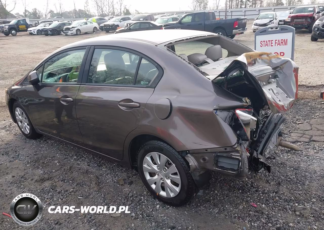 2012 Honda Civic Lx VIN:19XFB2F55CE068289 - 3