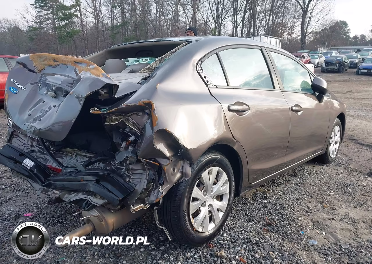 2012 Honda Civic Lx VIN:19XFB2F55CE068289 - 4