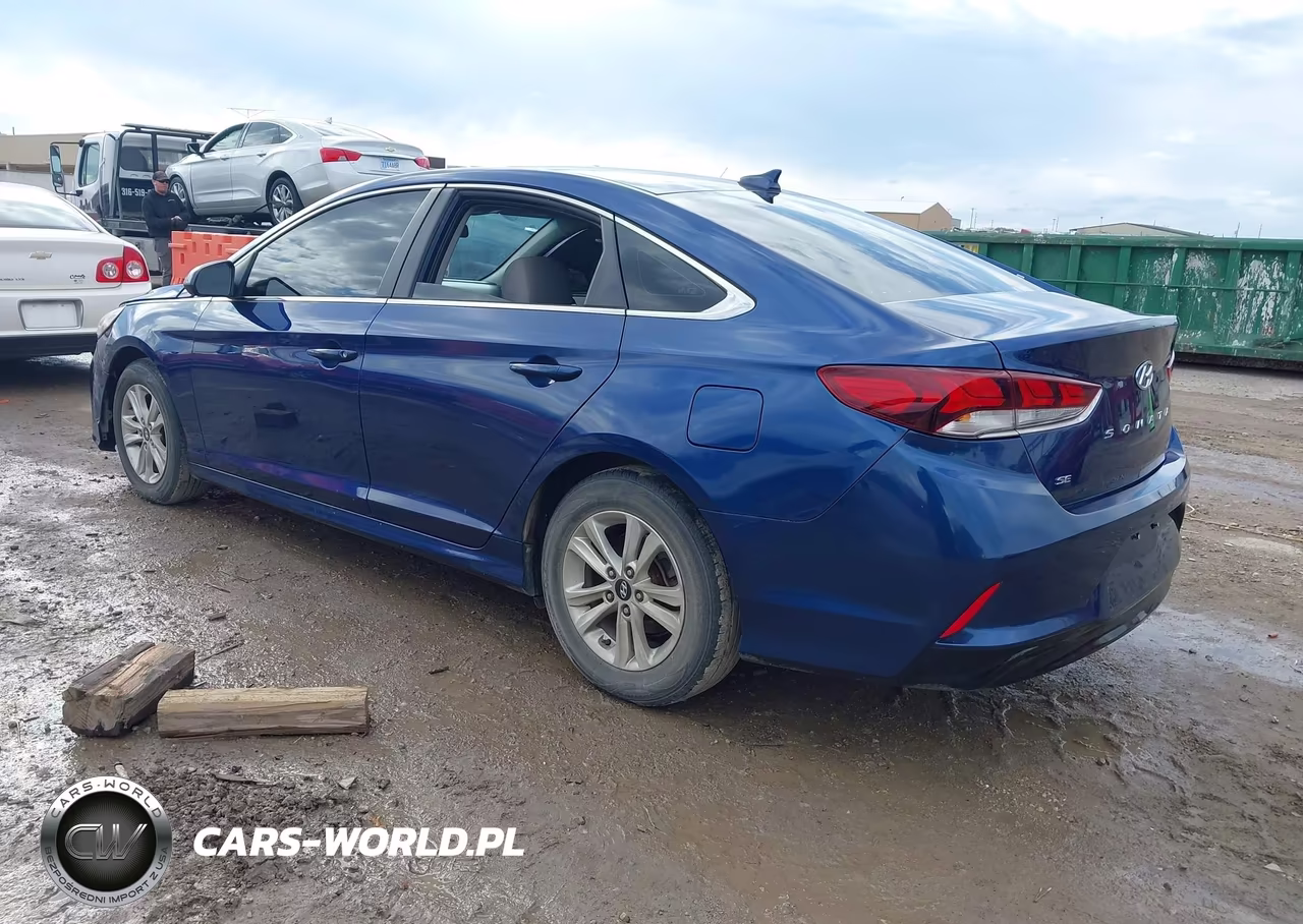 2018 Hyundai Sonata Se VIN:5NPE24AF6JH654791 - 3