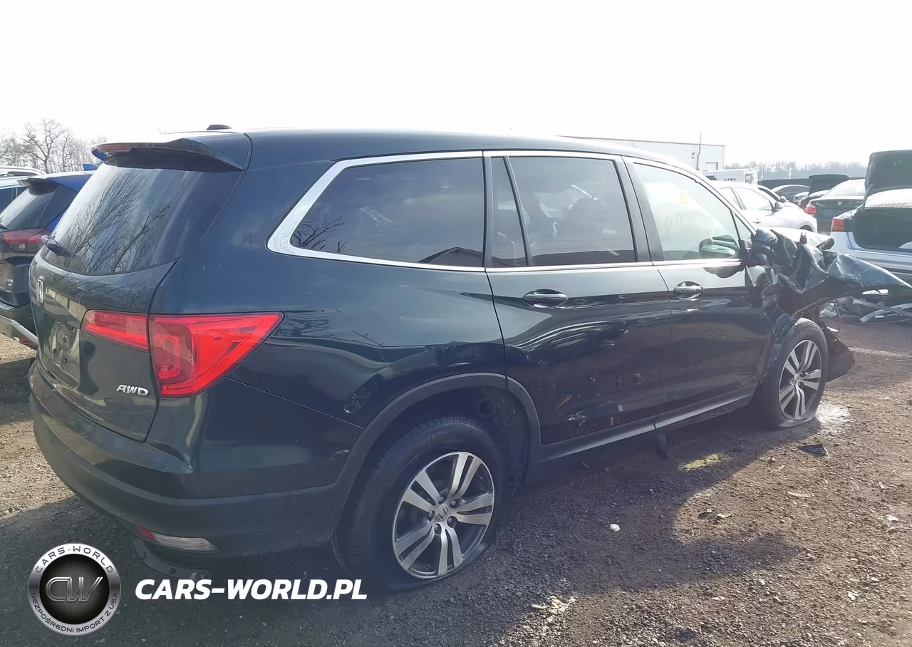 2018 Honda Pilot Ex-L VIN:5FNYF6H53JB036966 - 4