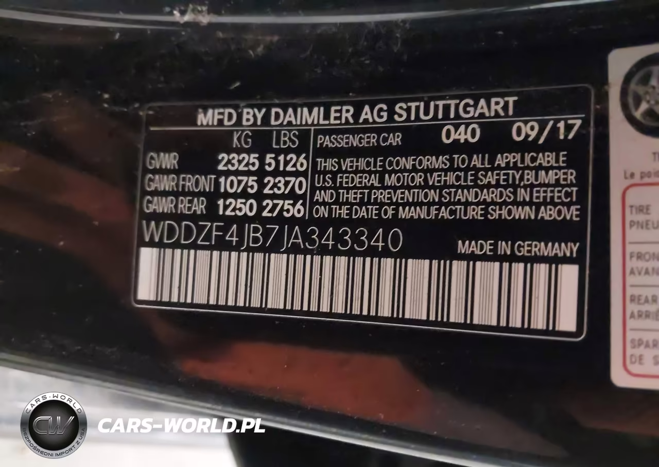 2018 Mercedes-Benz E 300 VIN:WDDZF4JB7JA343340 - 9