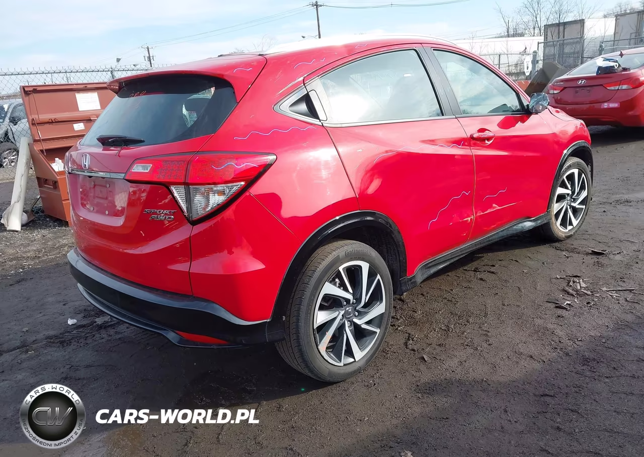 2020 Honda Hr-V Awd Sport VIN:3CZRU6H12LM710203 - 4
