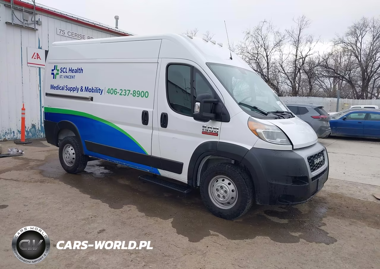 2019 Ram Promaster 1500 High Roof 136 Wb – zdjęcie 1 z 17