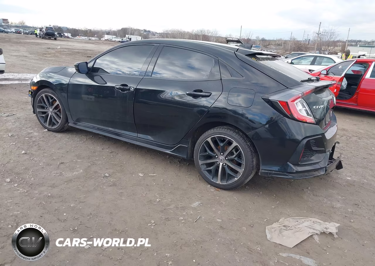2021 Honda Civic Sport VIN:SHHFK7H44MU407328 - 3