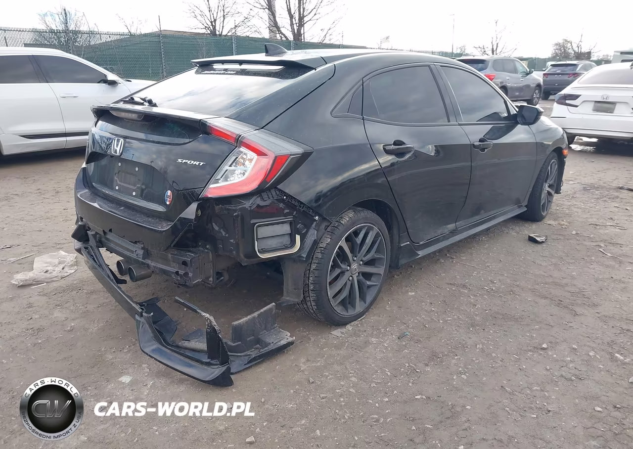 2021 Honda Civic Sport VIN:SHHFK7H44MU407328 - 4