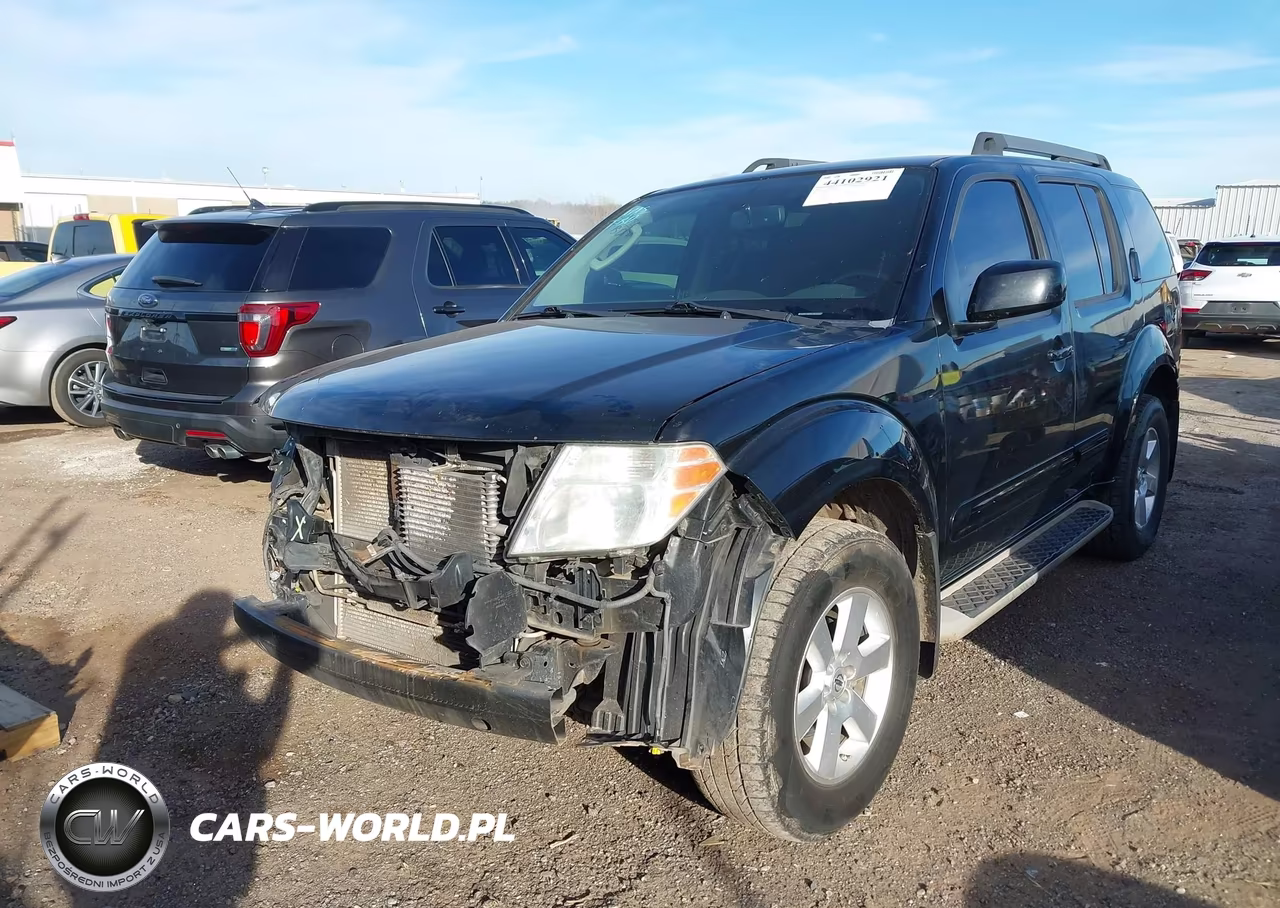 2012 Nissan Pathfinder Sv VIN:5N1AR1NBXCC630990 - 2