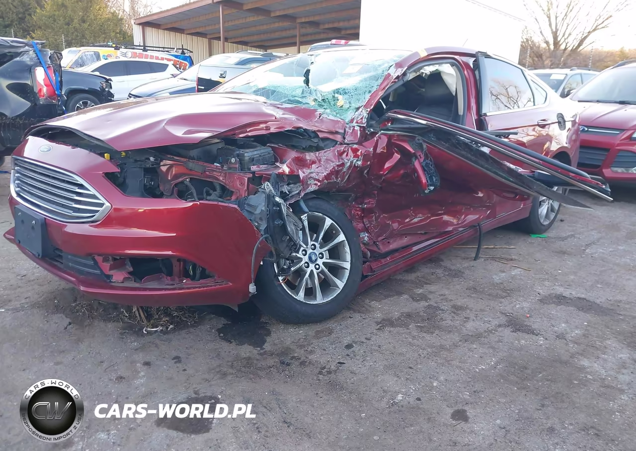 2017 Ford Fusion Se VIN:3FA6P0HDXHR365560 - 2