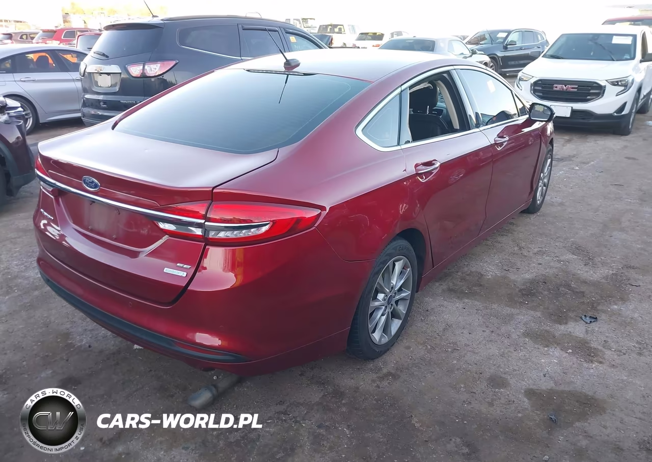 2017 Ford Fusion Se VIN:3FA6P0HDXHR365560 - 4