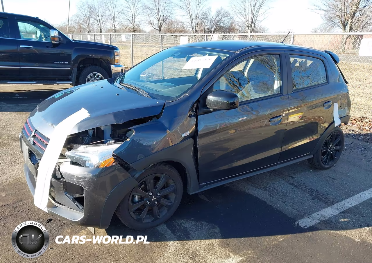 2024 Mitsubishi Mirage Black Edition VIN:ML32AWHJ3RH030701 - 2