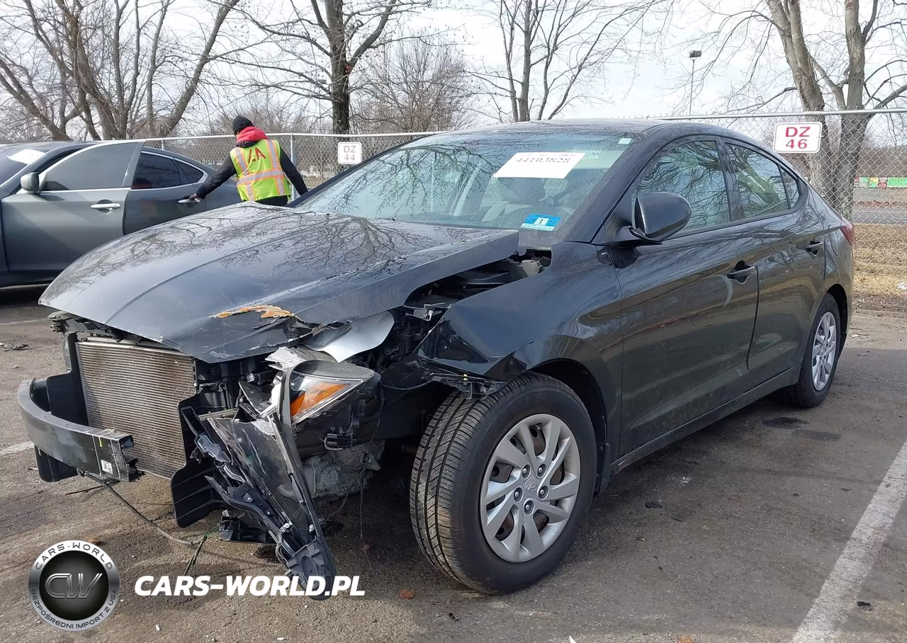 2020 Hyundai Elantra Se VIN:KMHD74LFXLU979619 - 2