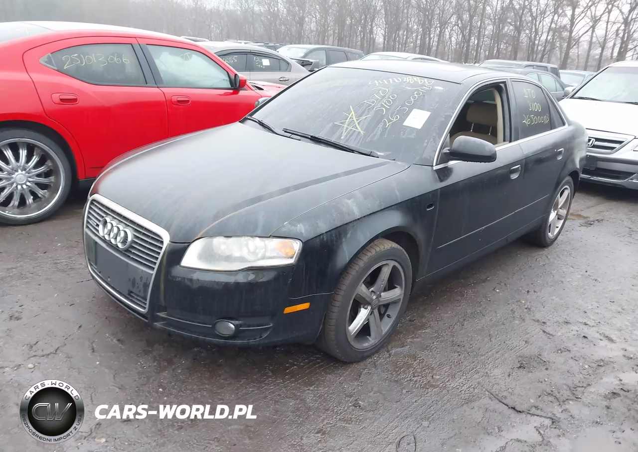 2007 Audi A4 3.2 VIN:WAUDH78E17A195837 - 2