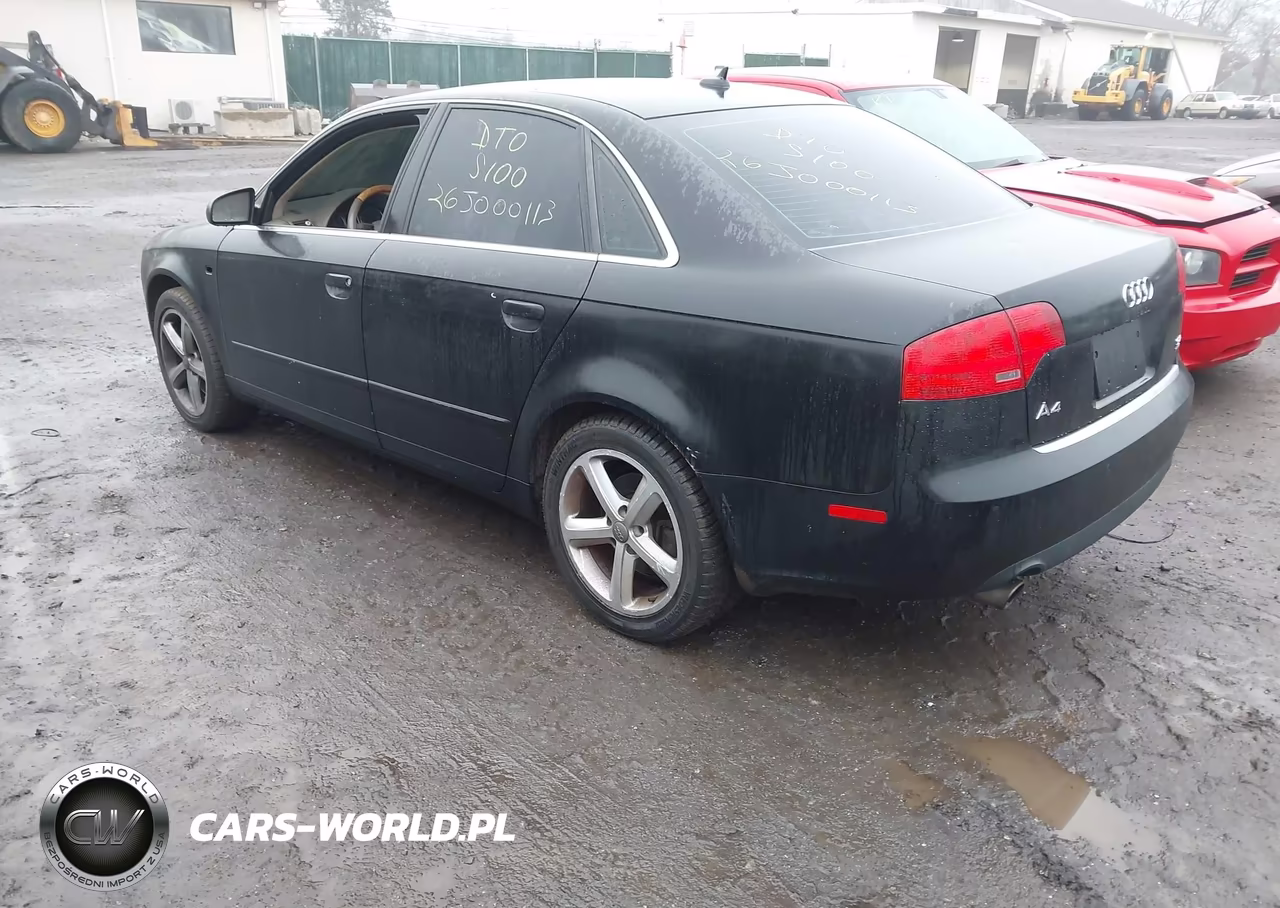 2007 Audi A4 3.2 VIN:WAUDH78E17A195837 - 3